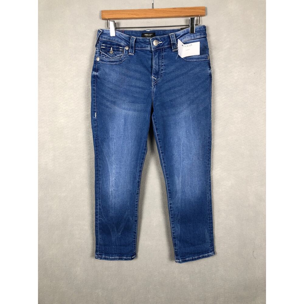 True Religion Women's Size 28 Jennie Curvy Mid Rise Capri NEW